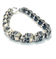 Bracciale Manuel Bozzi in Argento MANUEL BOZZI_BRACC_ALL_SKULL - MANUEL BOZZI_BRACC_ALL_SKULL